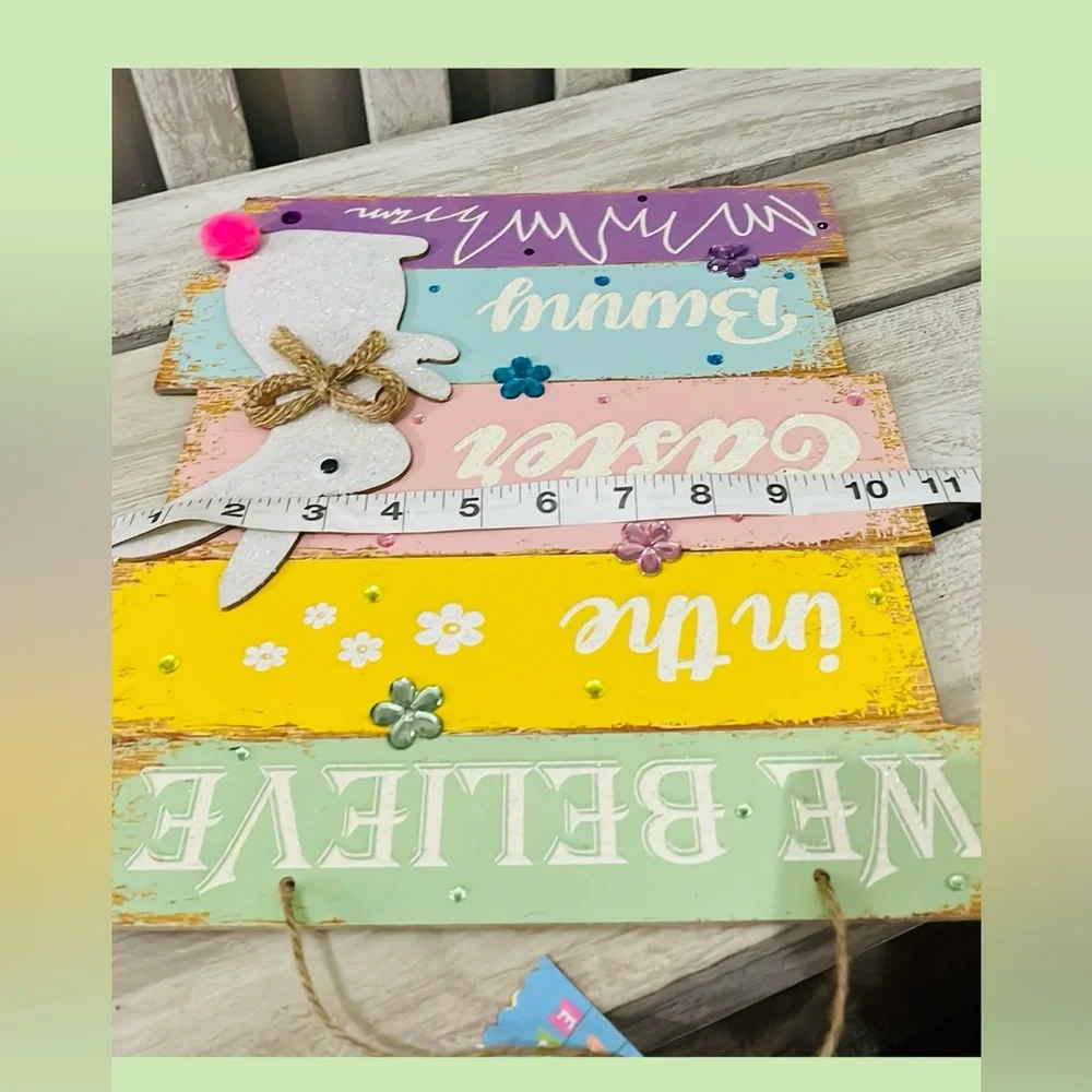 Easter Inspirational Wall or Door Hanging 🐣🆕🐣 ⭐️A 2 for $14 item⭐️